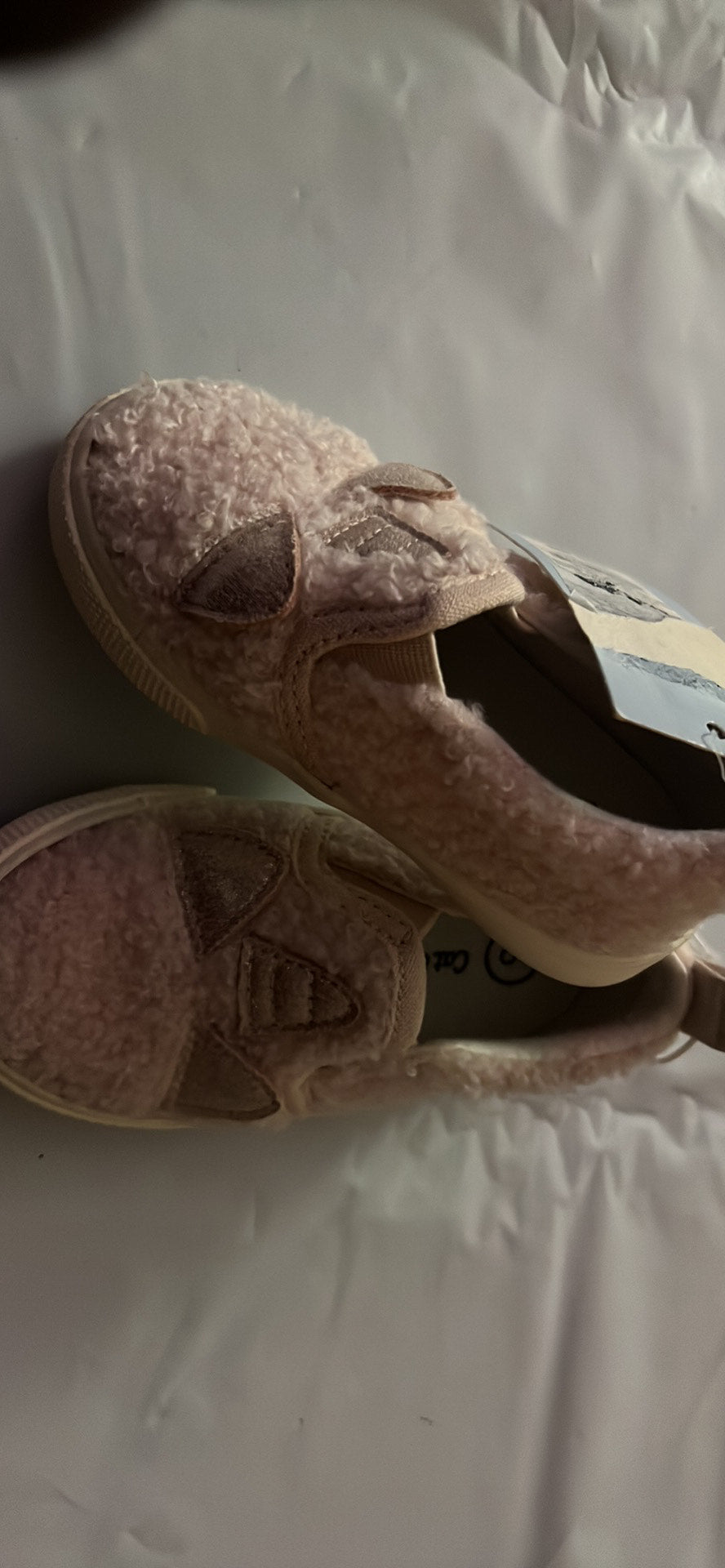 Cat & Jack Toddler Girls' Blush Pink Navia Unicorn Slip-On Sneakers