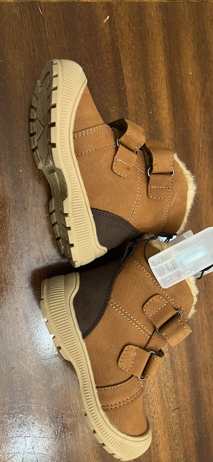 Toddler Eli Winter Boots Cognac - Cat & Jack Size 5