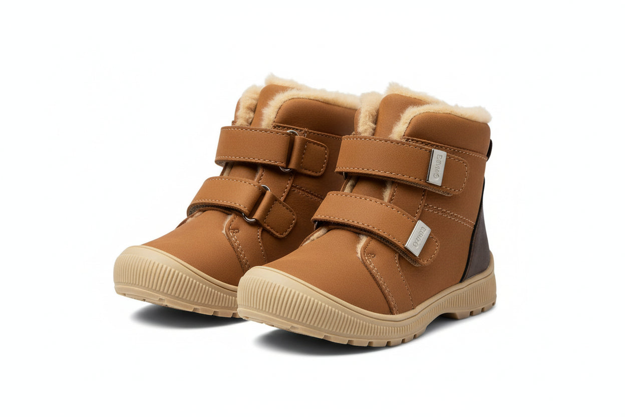 Toddler Eli Winter Boots Cognac - Cat & Jack Size 5