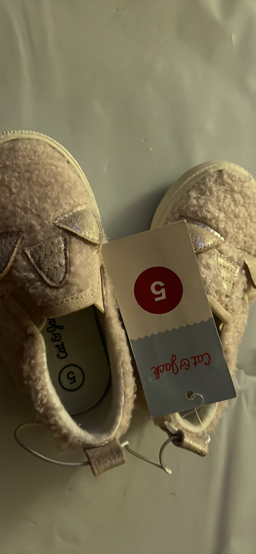 Cat & Jack Toddler Girls' Blush Pink Navia Unicorn Slip-On Sneakers