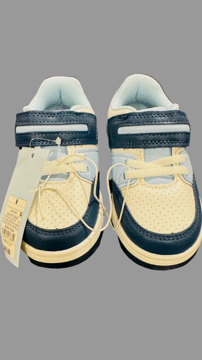 Cat & Jack Toddler Hudson Sneakers Blue White Hook and Loop