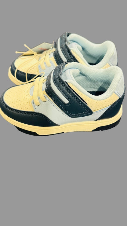 Cat & Jack Toddler Hudson Sneakers Blue White Hook and Loop