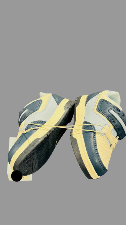 Cat & Jack Toddler Hudson Sneakers Blue White Hook and Loop