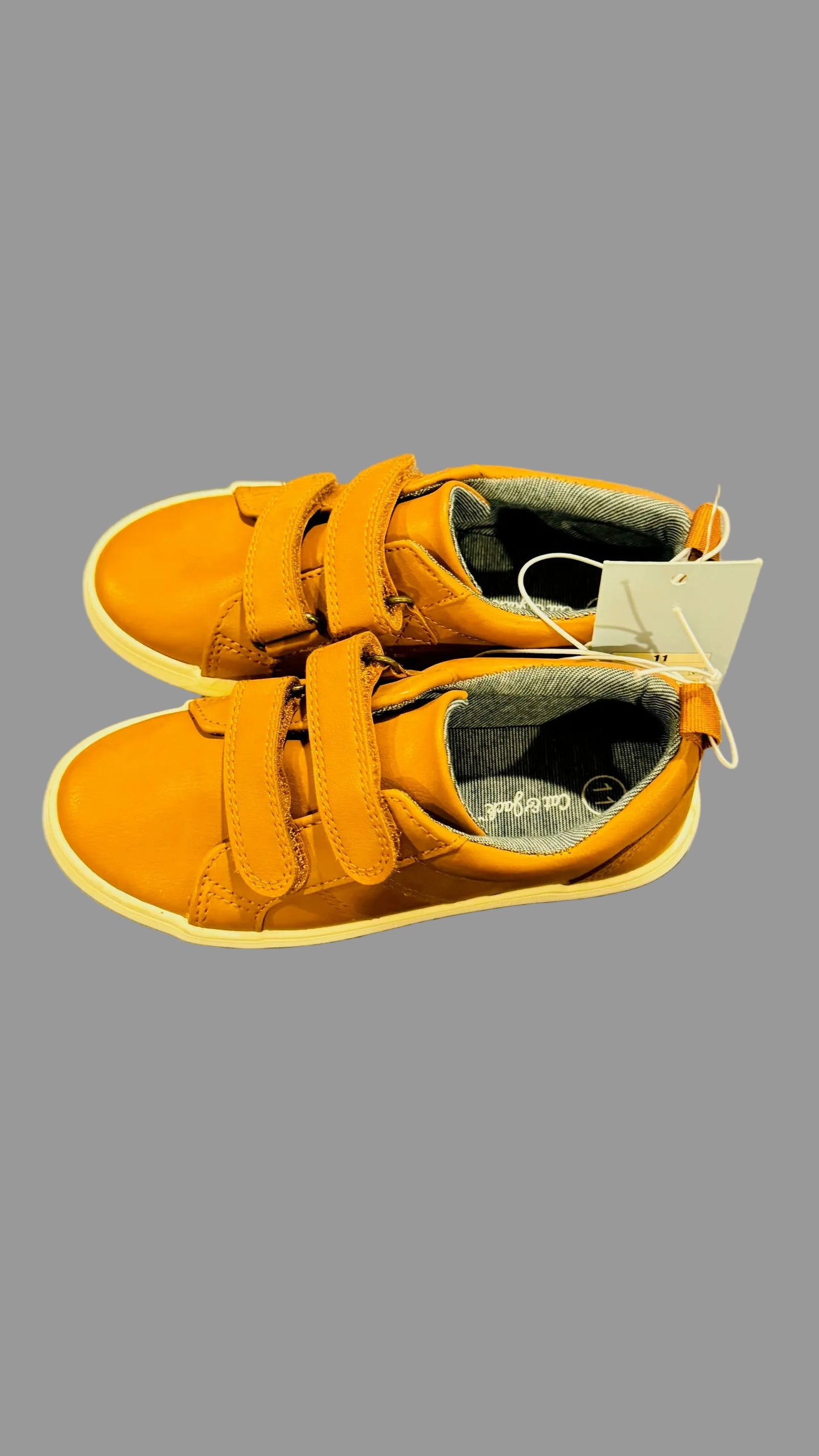 Cat & Jack Toddler Boys Dino Hook & Loop Sneakers Brown