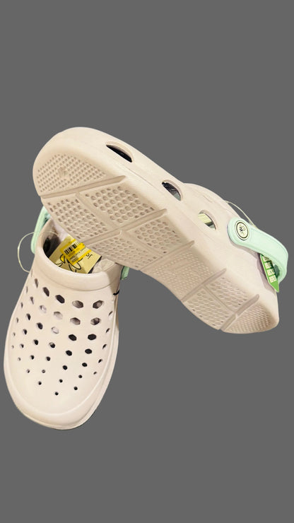 Joybees Kids' Dylan Slip-On Clogs - Sky Blue/Lilac Purple-CHOOSE SIZE