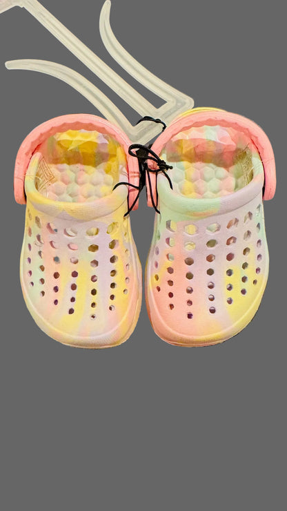 Joybees Toddler Harper Slip-On Clogs Multicolor - CHOOSE SIZE