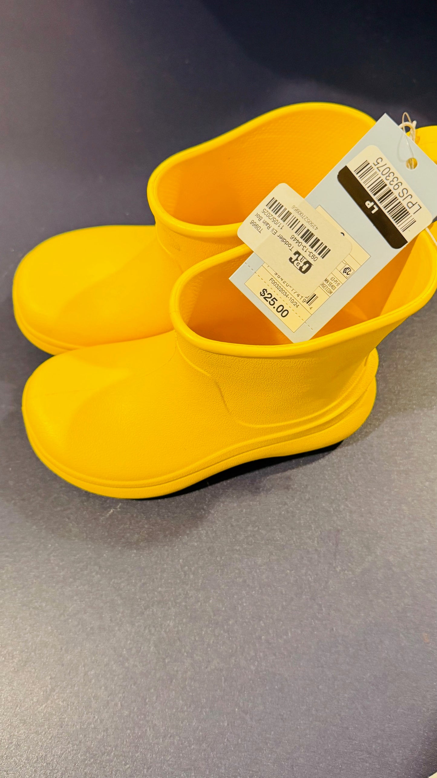 Cat & Jack Toddler Eli Rain Boots Waterproof, Pull-On