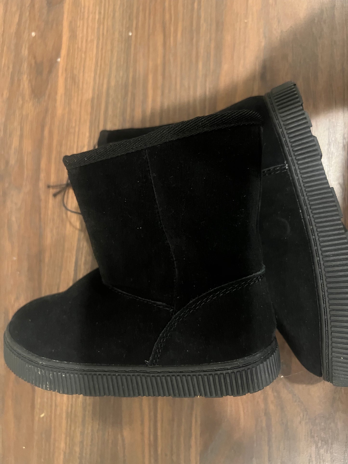 Toddler Girls' Arlo Zipper Shearling Style Boots - 10