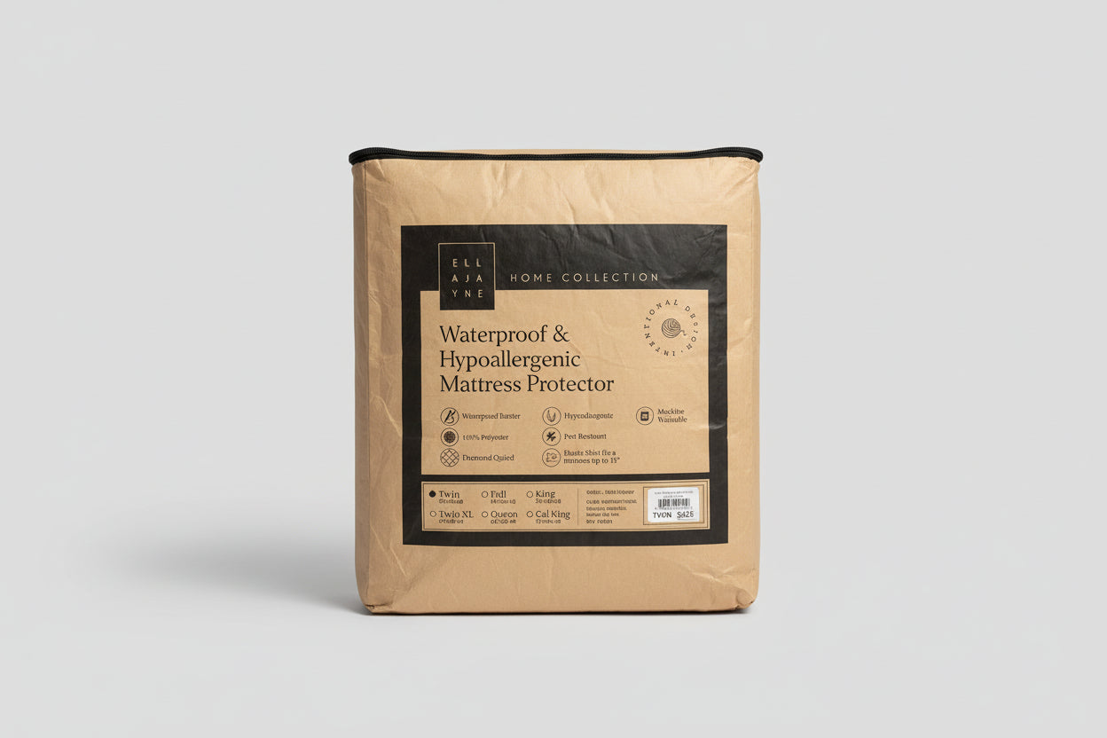 Ella Jayne Waterproof and Hypoallergenic Mattress Protector - Twin