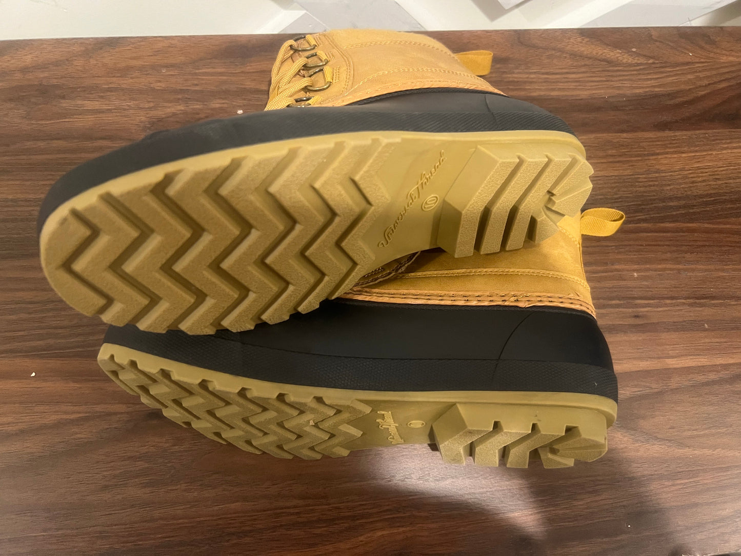 Women's Tiffy Duck Winter Boots -Tan/Black - 10