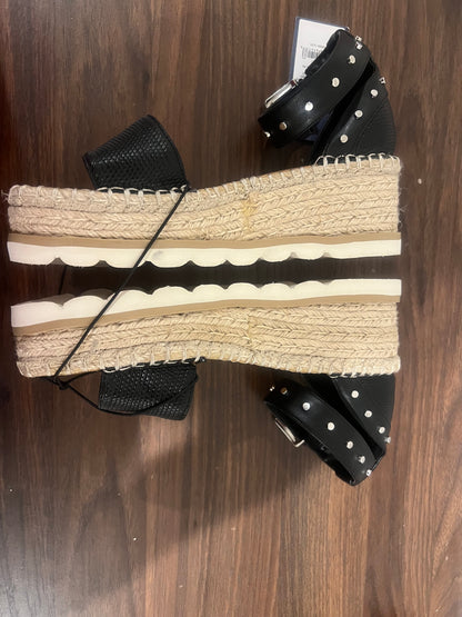 Women's Jean Espadrille 2.5" Wedge Heel - size 7