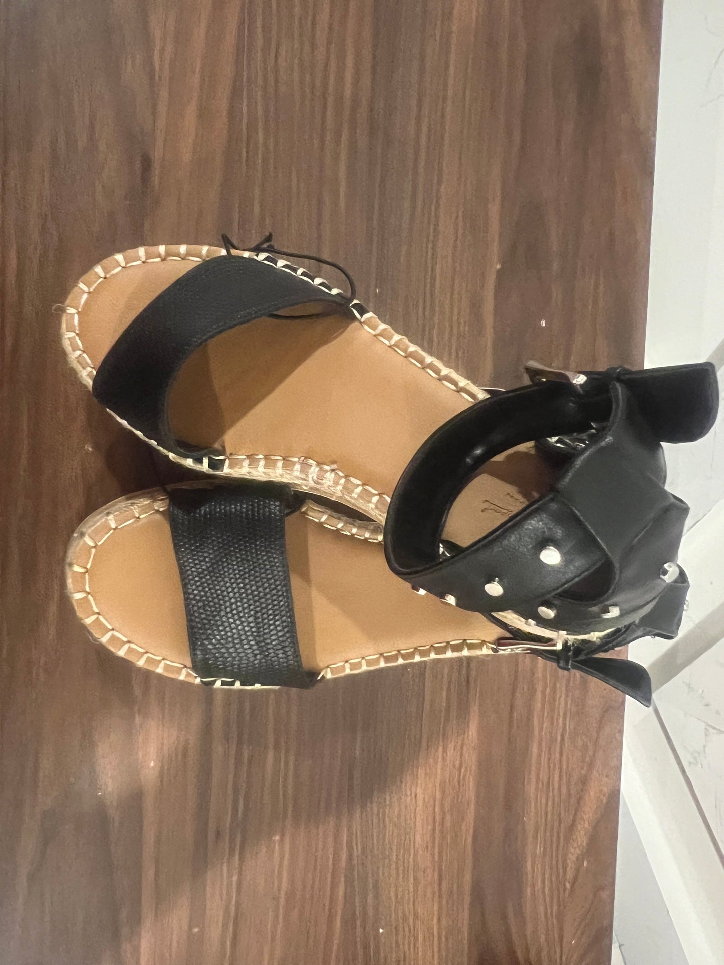 Women's Jean Espadrille 2.5" Wedge Heel - size 7