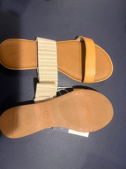 Universal Thread Women's Torri Two Band Slide Sandals - Size 6