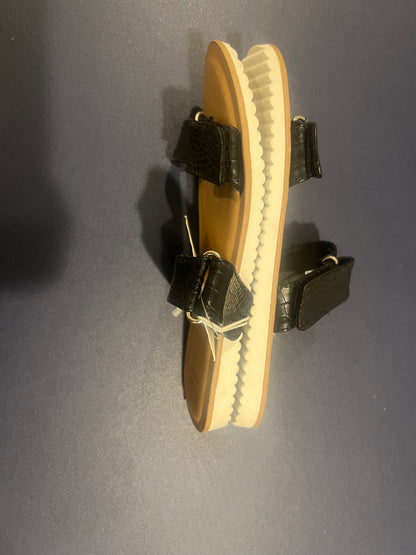 A New Day Women's Illiana Two Band Sandals Black - Size 7