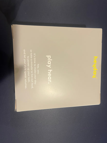 Heyday Active Noise Cancelling Bluetooth Wireless Over-Ear Headphones Lavender